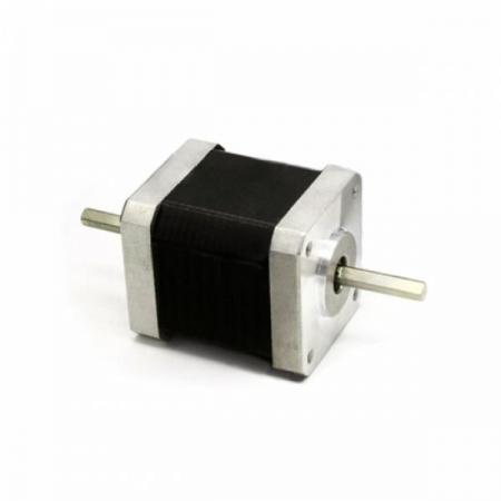 디바이스마트,기계/제어/로봇/모터 > 모터드라이버 > 스텝모터 드라이버 > 브랜드(모터뱅크) 스텝모터 드라이버,MotorBank,42각 48mm 4.8Kgf.cm 바이폴라 스텝모터 NK1712D 2상 1.8도,2상 1.8도 42각 / 48mm 4.8kgf.cm / 스텝모터 더블샤프트