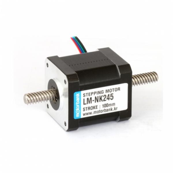 42각 2상 바이폴라 1.8도 스테핑모터 LM-NK245 스트록100MM