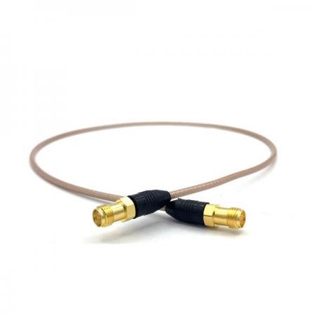 디바이스마트,커넥터/PCB > RF커넥터/케이블 > RF 케이블 어셈블리,국제전파,SMAJ®-SMAJ® Cable - 2m (RG316),RF Cable assembly / 커넥터 A: SMA-J/C-316® / 커넥터B: SMA-J/C-316® / 케이블사양: RG316 / 저항:50옴 / 케이블 길이: 2m / ® 리버스(역심타입)