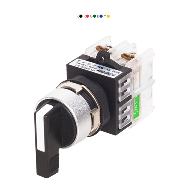 25파이 3단좌측 자동단레버 셀렉터 K25F-51-S3L-AL