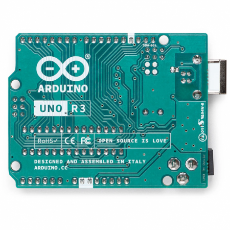 디바이스마트,오픈소스/코딩교육 > 아두이노 > 아두이노 정품 보드/쉴드/키트,아두이노,Arduino Uno (R3),A000066 / 이탈리아 정품 / ATmega328P 기반, 디지털 I/O 14핀, 아날로그 입력 6핀 / 32KB 메모리 / 동작 전압 : 5V / 68.6 x 53.4 mm / 25g