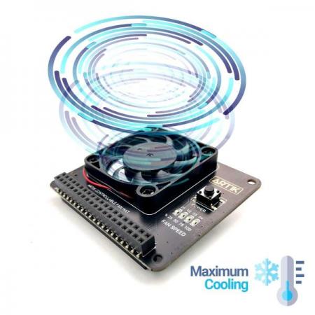 디바이스마트,오픈소스/코딩교육 > 라즈베리파이 > 라즈베리파이 확장보드/HAT,Argon40,아르곤40 쿨링팬 HAT,전원버튼을 탑재하여 편의성을 개선한 라즈베리파이용 Cooling Fan HAT입니다. on/off 스위치가 있으며 스로틀링 제어가 가능합니다.