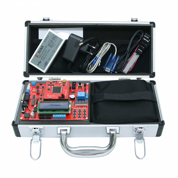 디바이스마트,MCU보드/전자키트 > 프로세서/개발보드 > FPGA,LK EMBEDDED,FPGA Spartan3 임베디드 키트,Spartan3 Family XC3S200 FPGA 내장 / FPGA 프로그래밍 가능 / USB통신 Bridge IC CP2102 내장 / XC3S200의 FPGA 스펙 CLBs : 480(20X24) / 4-LUTs(CLBsx8) : 3840