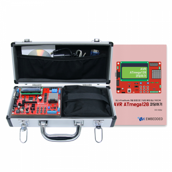 디바이스마트,MCU보드/전자키트 > 프로세서/개발보드 > AVR > ATMEGA128,LK EMBEDDED,8-Bit MCU ATmega128 임베디드 키트,AVR 8비트 마이크로컨트롤러(MCU) 탑재 / 16MHZ 외부 크리스탈 내장 / ISP 프로그램 다운로드 및 JTAG 디버깅 지원