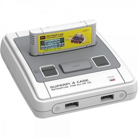디바이스마트,오픈소스/코딩교육 > 라즈베리파이 > 라즈베리파이 케이스,Retroflag,[정품] SUPERPi 4 CASE 라즈베리파이4 레트로 게임기 케이스,라즈베리파이4 전용 / 닌텐*(Ninten**) 스타일의 레트로 게임기 케이스 / Retroflag 정품 / Safe Shutdown / Safe Reset / 카드리지(SD카드 보관 등) 제공