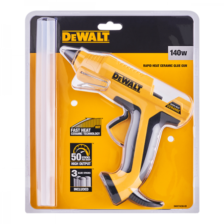 디바이스마트,수공구/전자공구/전동공구 > 전동/엔진공구 > 히터건/글루건 > 글루건(핫멜트건),디월트,급속 히팅 글루건 DWHT74238 (140W),사이즈 200 x 170 x 35 mm / 무게 0.3Kg / 빠른 예열 기능과 고출력 디자인
