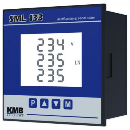 디바이스마트,계측기/측정공구 > 전기/전자 계측기 > 패널미터,엠케이일렉트로닉스,복합 전력 메타 [SML-133U],전력의 여러가지 항목들을 측정, RS485통신 출력, AC110V~220V 동작전원