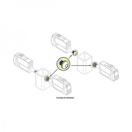 디바이스마트,기계/제어/로봇/모터 > 모터류 > 액추에이터 > 기타/악세사리,아이알로봇,IR-GT01,Rod-End Grip Tip은 mightyZAP의 rod end에 연질의 패드가 부착된 팁을 장착하여, 어플리케이션 대상체에 물리적인 손상을 주지 않도록 하는 제품입니다.
