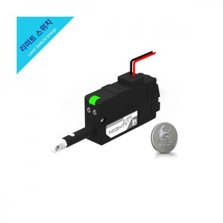 디바이스마트,기계/제어/로봇/모터 > 모터류 > 액추에이터 > 리니어서보 액추에이터,아이알로봇,12D7-12S-22,7.4V 입력, 정격부하 12N, 22mm 스트로크, 최고속도 10mm/s, 리미트스위트