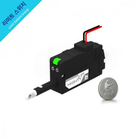 디바이스마트,기계/제어/로봇/모터 > 모터류 > 액추에이터 > 리니어서보 액추에이터,아이알로봇,12L-35S-22,12V 입력, 정격부하 35N, 22mm 스트로크, 최고속도 28mm/s, 리미트스위트