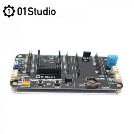 디바이스마트,오픈소스/코딩교육 > 파이썬/IoT 개발 보드 > ESP32,01Studio,MicroPython 개발보드용 임베디드 확장보드 [pyBase],pyBoard, pyWiFi-ESP32, pyWiFi-ESP32-C3, pyWiFi-ESP32P, pyWiFi-ESP8266, pyBLE-NRF52840, pyAI-K210, pyAI-MV4 보드들의 인터페이스를 추가해주는 임베디드 확장보드