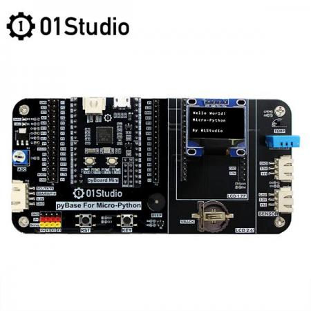 디바이스마트,오픈소스/코딩교육 > 파이썬/IoT 개발 보드 > STM,01Studio,MicroPython STM32 개발보드 [pyBoard Mini],STM32F411CEU6을 탑재한 MicroPython 개발보드
