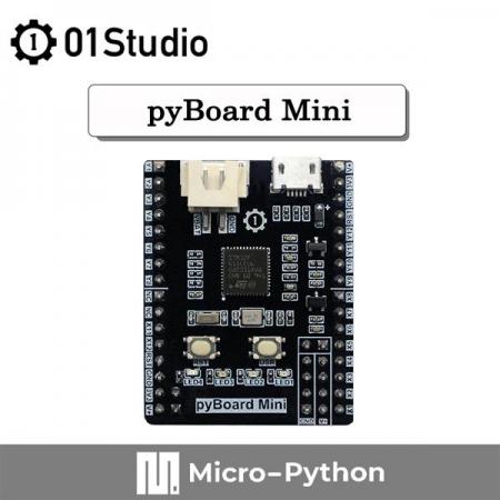 디바이스마트,오픈소스/코딩교육 > 파이썬/IoT 개발 보드 > STM,01Studio,MicroPython STM32 개발보드 [pyBoard Mini],STM32F411CEU6을 탑재한 MicroPython 개발보드
