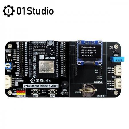 디바이스마트,오픈소스/코딩교육 > 파이썬/IoT 개발 보드 > ESP32,01Studio,MicroPython ESP32-C3 무선통신 개발보드 [pyWiFi-ESP32-C3],ESP32-C3를 탑재한 MicroPython 와이파이 블루투스 개발보드