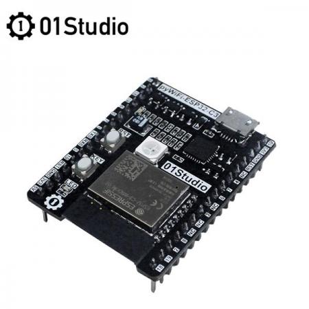 디바이스마트,오픈소스/코딩교육 > 파이썬/IoT 개발 보드 > ESP32,01Studio,MicroPython ESP32-C3 무선통신 개발보드 [pyWiFi-ESP32-C3],ESP32-C3를 탑재한 MicroPython 와이파이 블루투스 개발보드