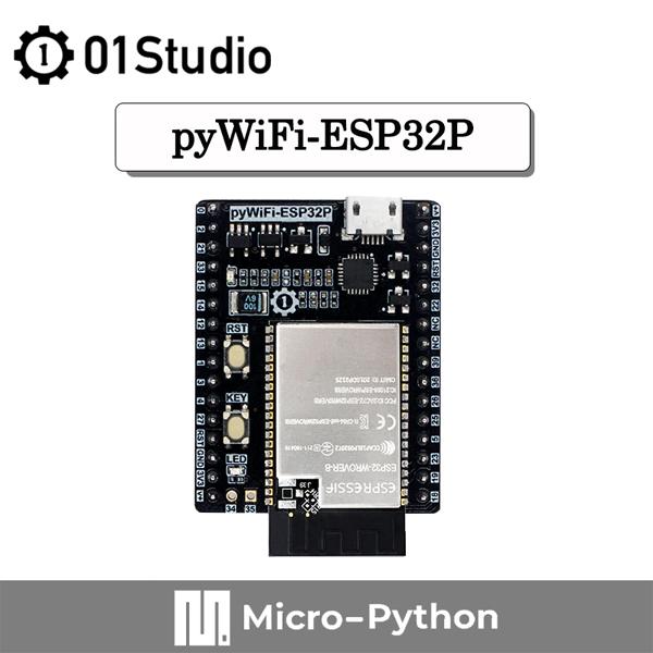 MicroPython ESP32P 무선통신 개발보드 [pyWiFi-ESP32P]
