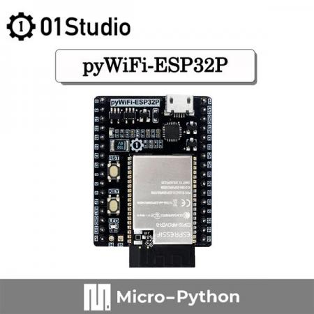 디바이스마트,오픈소스/코딩교육 > 파이썬/IoT 개발 보드 > ESP32,01Studio,MicroPython ESP32P 무선통신 개발보드 [pyWiFi-ESP32P],ESP32를 탑재한 MicroPython 와이파이 블루투스 개발보드