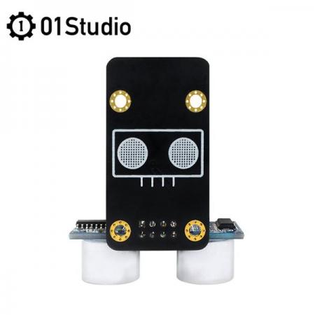 디바이스마트,MCU보드/전자키트 > 센서모듈 > 라이다/거리/초음파/라인 > 초음파센서,01Studio,pyBase용 초음파 거리센서 모듈 [Base HC-SR04],pyBase에서 사용 가능한 HC-SR04 초음파 거리센서 모듈