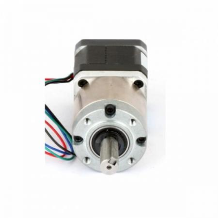 디바이스마트,기계/제어/로봇/모터 > 모터드라이버 > 모션 컨트롤러 > 스텝모터+드라이버,MotorBank,초저소음43.6dB 기어드스테핑모터 PGU42-NK244 감속비 1:19 2상 유성기어스테핑모터/유니폴라,백래쉬3.0도 1.5 개선 / 2.2A 마이크로스텝 스테핑모터 드라이버 / 고성능 스텝모터 1축 컨트롤러 / 홀딩토크 0.38, 모터 최대속도 900rpm/min / 모터길이 40mm,볼베어링 Nema17 2상 유니폴라 기어드 스테핑모터