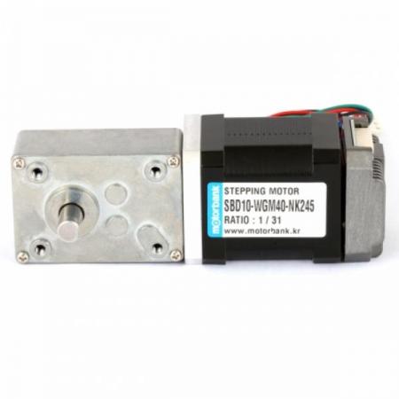 디바이스마트,기계/제어/로봇/모터 > 모터드라이버 > 모션 컨트롤러 > 스텝모터+드라이버,MotorBank,웜기어 스텝모터 SBD10-WGM40-NK245 드라이브 일체형,전압 DC24V(DC11V~28V) / 전류 : 2A(0~2A) / 주행방법 : PWM 주파수 / 마이크로 단계 : 1, 2, 4, 8, 16, 32(6400) / 무게 : 30g