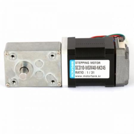 디바이스마트,기계/제어/로봇/모터 > 모터드라이버 > 스텝모터 드라이버 > 브랜드(모터뱅크) 스텝모터 드라이버,MotorBank,웜기어 스텝모터 SCD10-WGM40-NK245 구동 컨트롤러일체형,스테핑모터 2상 바이폴라 볼베어링 자동화기기 / 전압 : DC24V(DC11V~28V) / 전류 : 2A(0~2A) / 무게 : 30g