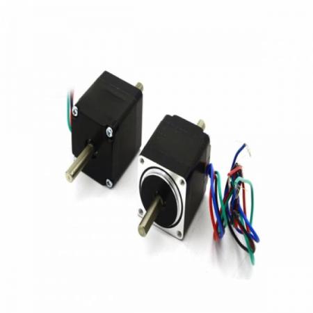 디바이스마트,기계/제어/로봇/모터 > 모터드라이버 > 스텝모터 드라이버 > 브랜드(모터뱅크) 스텝모터 드라이버,MotorBank,28각 33mm 0.6Kgf.cm 바이폴라 스텝모터 NK1106D33 2상 1.8도 더블샤프트,정격전압 : 3.3V 전류 : 0.6A 저항 5.5 모터길이 : 33mm 모터중량 115g