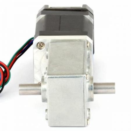 디바이스마트,기계/제어/로봇/모터 > 모터드라이버 > 스텝모터 드라이버 > 브랜드(모터뱅크) 스텝모터 드라이버,MotorBank,웜기어 스텝모터 SCD10-WGM40DS-NK245 스텝모터컨트롤러 일체형 더블샤프트,감속비 : 1/17,1/31,1/50,1/100,1/200,1/290