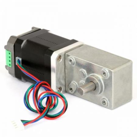 디바이스마트,기계/제어/로봇/모터 > 모터드라이버 > 스텝모터 드라이버 > 브랜드(모터뱅크) 스텝모터 드라이버,MotorBank,웜기어 스텝모터 SCD10-WGM40DS-NK245 스텝모터컨트롤러 일체형 더블샤프트,감속비 : 1/17,1/31,1/50,1/100,1/200,1/290