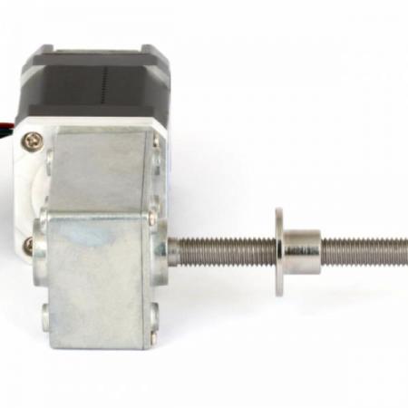 디바이스마트,기계/제어/로봇/모터 > 모터드라이버 > 모션 컨트롤러 > 스텝모터+드라이버,MotorBank,웜기어 리니어스텝모터 SCD10-LM-WGM40-NK245 스텝모터컨트롤러 일체형,감속비 : 1/17, 1/31, 1/50, 1/100, 1/200, 1/290 / 중량 : 570g / 스테핑모터 길이 48mm