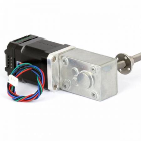 디바이스마트,기계/제어/로봇/모터 > 모터드라이버 > 모션 컨트롤러 > 스텝모터+드라이버,MotorBank,웜기어 리니어스텝모터 SBD10N-WGM40-NK245 PID제어 드라이브 일체형,감속비 : 1/17, 1/31, 1/50, 1/100, 1/200, 1/290 중량 570g / 스테핑모터 길이 48mm