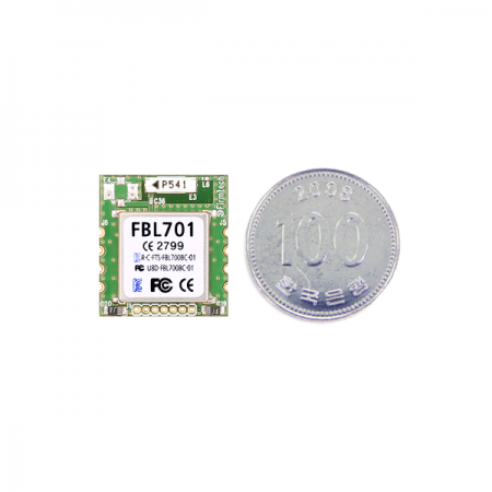 디바이스마트,MCU보드/전자키트 > 통신/네트워크 > 블루투스/BLE,(주)펌테크,블루투스 5.1 저전력 모듈(8핀 SMD 타입) [FBL701BC_S],8핀 SMD 타입 BLE 통신 모듈/ 통신 거리 10M / 칩안테나 내장 / UART 인터페이스 / 제품 크기 : 18 x 20 x 3.4mm