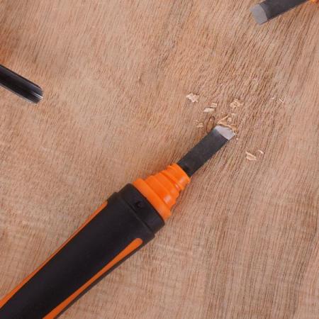 디바이스마트,수공구/전자공구/전동공구 > 작업공구 > 절단/컷터류 > 칼/칼날,KENDO,켄도 정밀 조각도 세트 22P [K80206],아트 조각끌 목공 공예칼, 정밀 조각도