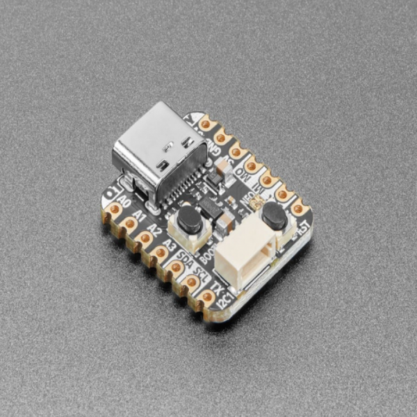 디바이스마트,오픈소스/코딩교육 > 파이썬/IoT 개발 보드 > RP2040/RP2350,Adafruit,Adafruit QT Py RP2040 [ada-4900],초소형 개발 보드 / RP2040 기반 듀얼 ARM Cortex-M0+ @ 133MHz / 264kB RAM / 3.3V 로직 및 전력에서 실행