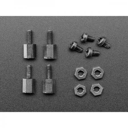 디바이스마트,오픈소스/코딩교육 > 라즈베리파이 > 아답터/방열판/OS/기타,Adafruit,Stacking M2.5 Hardware Kit for STEMMA QT and RP2040 Trinkey [ada-5248],Trinkey QT2040용  M2.5 하드웨어 키트 / M2.5 MF 육각 스탠드오프 4개  / 육각 너트 4개 / 나사 4개(높이4mm) 포함