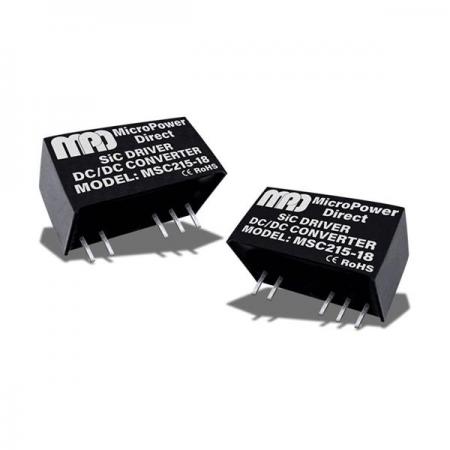 디바이스마트,전원/파워/배터리 > DC-DC 컨버터 모듈 > 승압·강하형 모듈(실장) > 절연 스위칭 모듈,MPD,MSC215-18,3.5KV 절연 / 15 VDC 입력 / +18/-3 VDC 출력 / 80% 효율 / -40°C ~ +105°C 작동 / >3.5M Hour MTBF