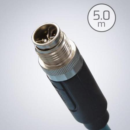 디바이스마트,센서 > 컬러/이미지/비전센서 > 비전센서 / 비전 카메라 > 비전카메라 악세사리,LUCID Vision Lab,5M GigE 통신케이블 [CAB-MR-5M],M12 – RJ45 IP67 Cat6a 케이블  / 5.0m / 짙은 녹색 / 26 AWG