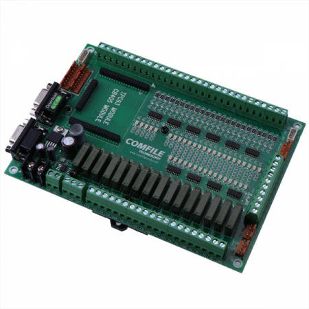 디바이스마트,MCU보드/전자키트 > 인공지능/임베디드/산업용 > PLC,COMFILE TECHNOLOGY,CUBLOC [CUBASE-40M],CB405 및 CB400 모듈에 기본적인 I/O 및 전원회로를 추가한 BASE 보드