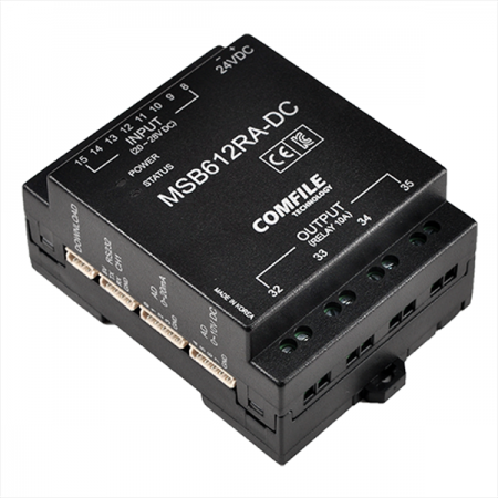 디바이스마트,MCU보드/전자키트 > 인공지능/임베디드/산업용 > PLC,COMFILE TECHNOLOGY,CUBLOC [MSB612RA-DC],산업현장에서 바로 응용할 수 있는 형태의 케이스형 CUBLOC 콘트롤러 / 입력 : DC 8점 / 출력 : RELAY 4점 (10A)