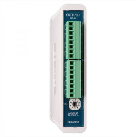 디바이스마트,MCU보드/전자키트 > 인공지능/임베디드/산업용 > 산업용 컨트롤러,COMFILE TECHNOLOGY,MOACON [RS-EDOR8],확장 릴레이 출력 8점 모듈 / 오퍼레이팅 전압 : 6 ~ 27VDC / 출력 전압 범위 : 5 ~ 30VDC