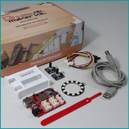 디바이스마트,오픈소스/코딩교육 > 아두이노 > 아두이노 교육용키트,피지컴텍,[ 아두이노 IoT 앱 인벤터 ] RGB LED 제어기 키트,RGB-LED 조명을 제어하는 방법으로 센서와 모듈을 연결하여 사물인터넷 기능을 구현하고 학습하는 코딩용 키트