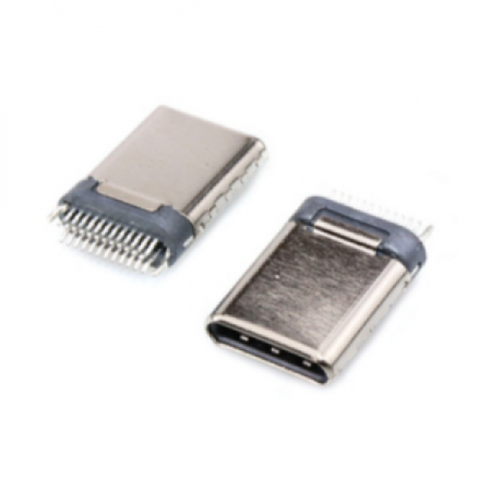 디바이스마트,커넥터/PCB > I/O 커넥터 > USB/IEEE 커넥터 > USB-C 타입 커넥터,BIND,C-TYPE USB 3.1 커넥터 케이블용 24pin Plug Connector male Right Angle [SZH-SDH004],USB 3.1 / C Type 커넥터 케이블용/ male / 앵글 타입 / 24pin / JACK