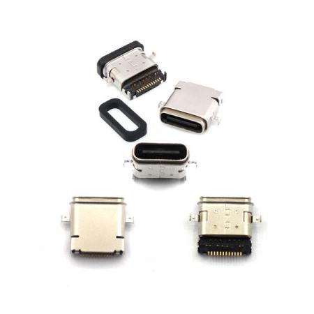 디바이스마트,커넥터/PCB > I/O 커넥터 > USB/IEEE 커넥터 > USB-C 타입 커넥터,BIND,C-TYPE USB 3.1 커넥터 24pin PCB SMT female Right Angle Waterproof 방수 실링 [SZH-SDH007],USB 3.1 / C Type 커넥터 / female / PCB 기판용 SMT  / 앵글 타입 / 낮은 수직 / 방수 실링 / 24pin