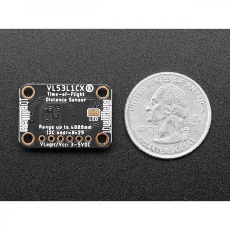 디바이스마트,MCU보드/전자키트 > 센서모듈 > 라이다/거리/초음파/라인 > 거리/근접센서,Adafruit,Adafruit VL53L1X Time of Flight Distance Sensor - ~30 to 4000mm - STEMMA QT / Qwiic [ada-3967],4미터의 방대한 범위와 LIDAR와 같은 정밀도를 가진  ToF센서 / FoV: 27° /  3-5V 전원