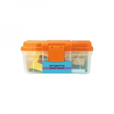 디바이스마트,오픈소스/코딩교육 > 코딩교육 키트/로봇 > 로보라이즌,핑퐁로봇,핑퐁로봇 에듀 듀오 - AI 인공지능 코딩로봇,핑퐁 에듀 모노 키트에 더하면 큐브도 두 개, 재미도 두 배가 되는 세트