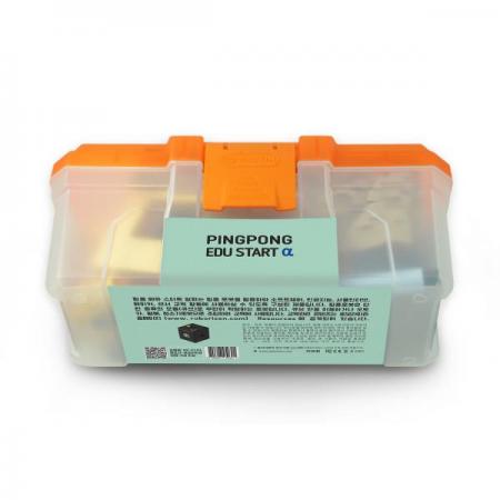 디바이스마트,오픈소스/코딩교육 > 코딩교육 키트/로봇 > 로보라이즌,핑퐁로봇,핑퐁로봇 에듀 스타트 α - AI 인공지능 코딩로봇,두 개의 큐브로 만들 수 있는 핑퐁 로봇을 활용하여 소프트웨어, 인공지능, 사물인터넷, 메이커, 센서 교육활동에 활용할 수 있도록 구성된 세트