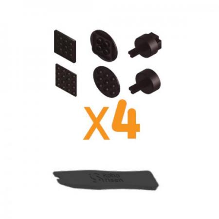 디바이스마트,오픈소스/코딩교육 > 코딩교육 키트/로봇 > 로보라이즌,핑퐁로봇,핑퐁로봇 LEGO (레고) 연결부품 6종 - 4세트,핑퐁 로봇 큐브에 LEGO를 연결할 수 있도록 확장시켜주는 부품 세트