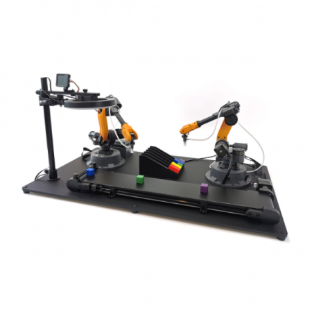 디바이스마트,오픈소스/코딩교육 > 코딩교육 키트/로봇 > WLKATA/myCobot 로봇팔,WLKATA,미로봇 AI 생산 라인 키트 (AI Automatic Sorting Production Line),AI 생산 라인 키트 / 로봇 프로그래밍 학습 / WLKATA 미로봇 미포함