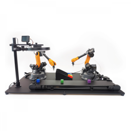 디바이스마트,오픈소스/코딩교육 > 코딩교육 키트/로봇 > WLKATA/myCobot 로봇팔,WLKATA,미로봇 AI 생산 라인 풀세트 (AI Automatic Sorting Production Line),AI 생산 라인 키트 풀세트 / 총구성 포함 / 로봇 프로그래밍 학습 / 미로봇2개+컨베이어벨트1개+비전세트1개