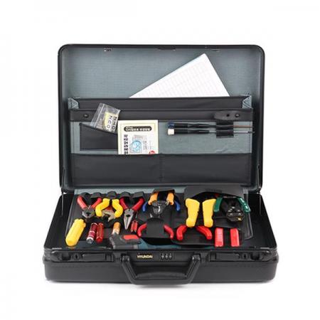 디바이스마트,수공구/전자공구/전동공구 > 전자공구 > 공구가방/공구세트 > 공구가방,RUFIJI,루피지 HD-25(R.HD-30) 007 공구가방,규격(mm):450 X 330 X 120, 색상:검정, 원산지:대한민국