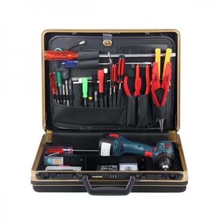 디바이스마트,수공구/전자공구/전동공구 > 전자공구 > 공구가방/공구세트 > 공구가방,RUFIJI,루피지 HD-40S 007 공구가방,규격(mm):450 X 340 X 110, 색상:검정, 원산지:대한민국